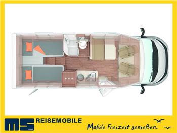 Semi-integrated motorhome Weinsberg CARACOMPACT 600 MEG PEPPER / 8G. - AUTOMATIK: picture 2