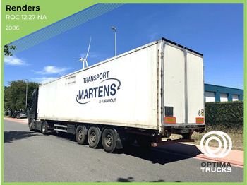 Closed box semi-trailer RENDERS