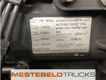 Engine for Truck DAF Motor PR 183 S2: picture 5 Engine for Truck DAF Motor PR 183 S2: picture 5