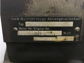 Engine and parts for Truck MAN Motorblok D2066 LF: picture 5
