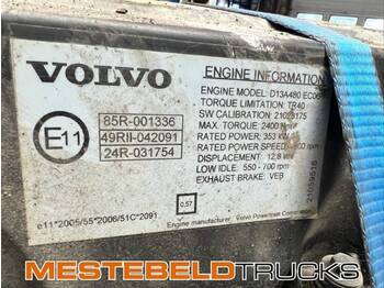 Engine and parts for Truck Volvo Motor D 13A 480 EC 06: picture 3