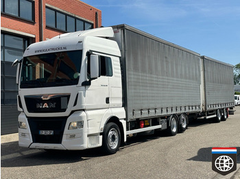 Curtainsider truck MAN TGX 26.480