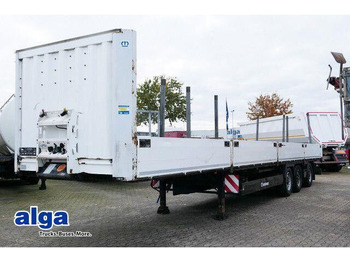 Dropside/ Flatbed semi-trailer KRONE SD