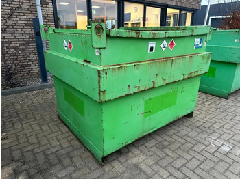 Storage tank Kiwa IBC Steenbergen 2000 liter Dieseltank met handpomp Milieutank: picture 3