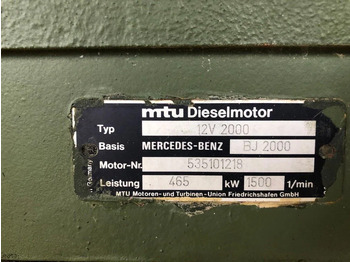 Engine MTU 12V 2000 633 PK 12V 2000 633 PK Diesel Engine: picture 3