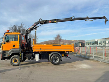 Crane truck, Tipper MAN TGS 18.360 * HIAB 099 E-3 HIDUO + FUNK *4x4: picture 5