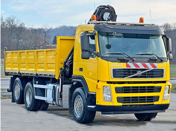 Crane truck, Tipper Volvo FM 330 Kipper 5,50m*HIAB 122 B -3 DUO*TOPZUSTAND: picture 4