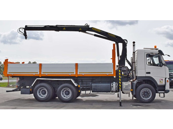 Tipper, Crane truck Volvo FM 380 Kipper 6,20 m * PK 12000 * FUNK*6x4: picture 5