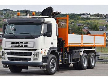 Tipper, Crane truck Volvo FM 380 Kipper 6,20 m * PK 12000 * FUNK*6x4: picture 4