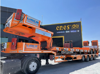 New Low loader semi-trailer for transportation of heavy machinery LIDER 2025 MODEL NEW LOWBOY TRAILER FROM MANUFACTURER: picture 2