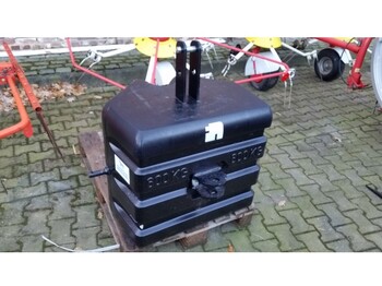 Counterweight for Agricultural machinery Ballastgewicht / frontgewicht FP PAC 600 kg Frans Pateer gewichtenblok: picture 5