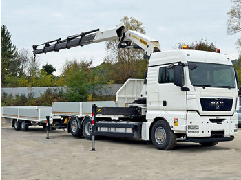 Dropside/ Flatbed truck, Crane truck MAN TGX 26.440 * PK 41002-EH + FUNK + Anhänger*TOP: picture 2 Dropside/ Flatbed truck, Crane truck MAN TGX 26.440 * PK 41002-EH + FUNK + Anhänger*TOP: picture 2
