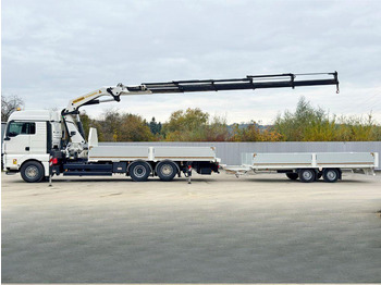 Dropside/ Flatbed truck, Crane truck MAN TGX 26.440 * PK 41002-EH + FUNK + Anhänger*TOP: picture 5 Dropside/ Flatbed truck, Crane truck MAN TGX 26.440 * PK 41002-EH + FUNK + Anhänger*TOP: picture 5