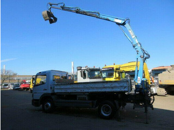 Tipper, Crane truck Mercedes-Benz ATEGO 1218: picture 5