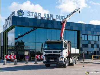 Dropside/ Flatbed truck, Crane truck Volvo FMX 420 6x2 PALFINGER PK 18002 EH Crane Rotator: picture 4 Dropside/ Flatbed truck, Crane truck Volvo FMX 420 6x2 PALFINGER PK 18002 EH Crane Rotator: picture 4