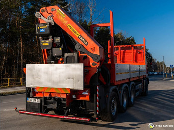 Crane truck, Dropside/ Flatbed truck MAN TGS 35.400 PALFINGER PK 44002 WINCH TRIDEM KRAN: picture 4