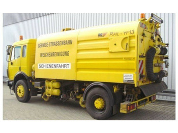 Road sweeper Mercedes-Benz SK 1820 4x2 Schienenreinigungs Kehrmaschine RAIL: picture 3 Road sweeper Mercedes-Benz SK 1820 4x2 Schienenreinigungs Kehrmaschine RAIL: picture 3