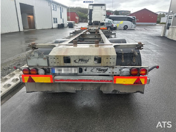Container transporter/ Swap body trailer Fliegl containerhenger: picture 4