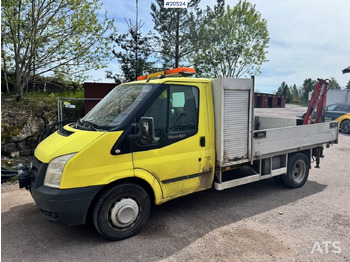 Flatbed van, Crane truck Ford TRANSIT: picture 2
