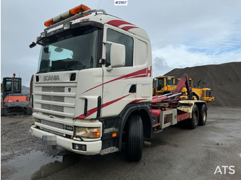 Hook lift truck SCANIA R164