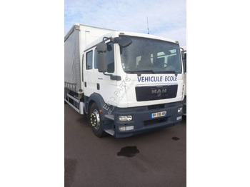 Curtainsider truck MAN TGM 18.290