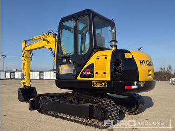 Crawler excavator Hyundai R55-7: picture 3