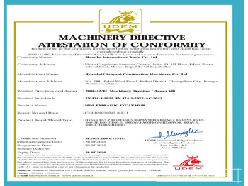 Mini excavator HYUNDAI