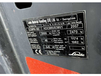 Electric forklift Linde E20PH: picture 4