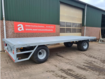 New Dropside/ Flatbed trailer balenwagen verzinkt: picture 3