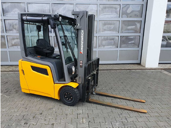 Electric forklift Jungheinrich EFG 215 / Triplex: 4.25m! / SS / nur 1.368h!: picture 2