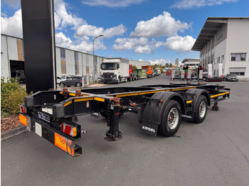 Container transporter/ Swap body trailer Kögel ZW 18 Lafette SAF Achsen 15.910kg Nutzlast: picture 4 Container transporter/ Swap body trailer Kögel ZW 18 Lafette SAF Achsen 15.910kg Nutzlast: picture 4