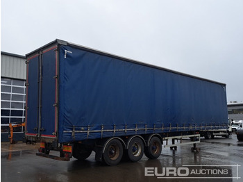 Curtainsider semi-trailer 2012 SDC 45' Tri Axle Flat Trailer, BPW Axles: picture 3 Curtainsider semi-trailer 2012 SDC 45' Tri Axle Flat Trailer, BPW Axles: picture 3