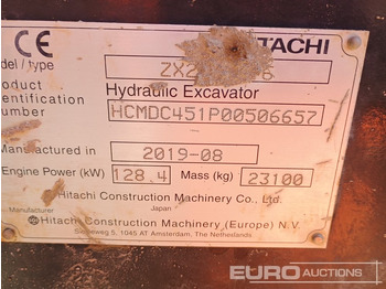 Crawler excavator 2019 Hitachi ZX210LC-6: picture 3