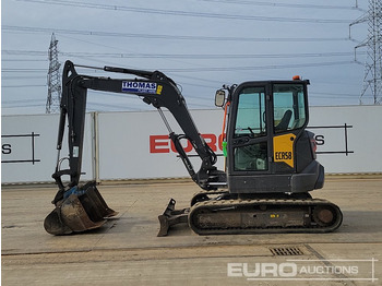 Mini excavator 2021 Volvo ECR58F: picture 2