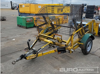 Cable drum trailer