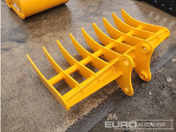 New Bucket Unused 44" Rake 45mm Pin to suit 4-6 Ton Excavator: picture 2 New Bucket Unused 44" Rake 45mm Pin to suit 4-6 Ton Excavator: picture 2