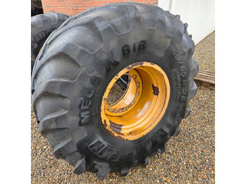 Wheel and tire package for Loader Michelin Mega X BIB: picture 3