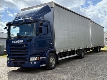 Curtainsider truck SCANIA G 410
