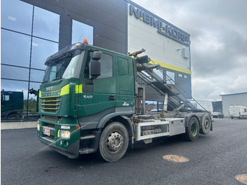 Skip loader truck IVECO Stralis
