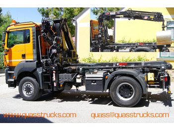 Hook lift truck, Crane truck MAN TGA 18.360 BL 4x4/Euro 4/TÜV/HIAB 111/MULTILIFT/Winterdienst: picture 3
