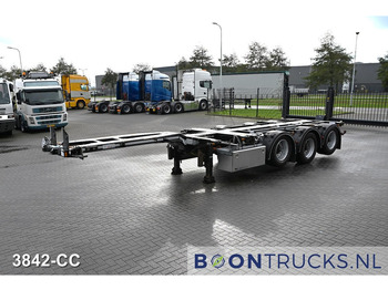 Container transporter/ Swap body semi-trailer D-Tec FLEXITRAILER | 2x20-30-40-45ft HC * 2x LIFT AXLE * 3x EXTENDABLE * ADR * APK 10-2026 * NL TRAILER: picture 5