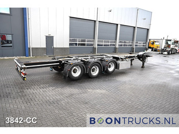Container transporter/ Swap body semi-trailer D-Tec FLEXITRAILER | 2x20-30-40-45ft HC * 2x LIFT AXLE * 3x EXTENDABLE * ADR * APK 10-2026 * NL TRAILER: picture 2