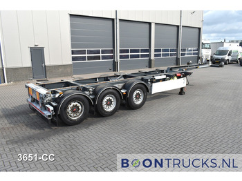 Container transporter/ Swap body semi-trailer VAN HOOL 40'