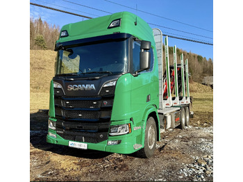 Log truck SCANIA R 580