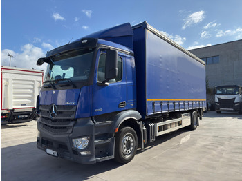 Curtainsider truck MERCEDES-BENZ Antos