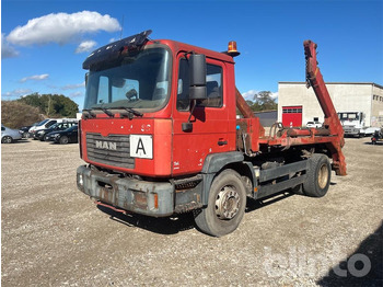 Skip loader truck MAN