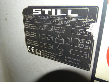 Electric forklift STILL RX20-20: picture 5 Electric forklift STILL RX20-20: picture 5