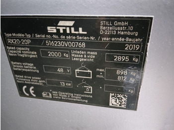 Electric forklift STILL RX20-20P: picture 5 Electric forklift STILL RX20-20P: picture 5