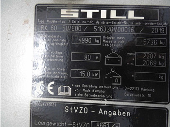 Electric forklift STILL RX60-50/600: picture 5 Electric forklift STILL RX60-50/600: picture 5