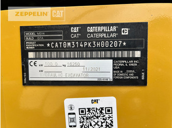 Wheel excavator Cat M314-07A: picture 2